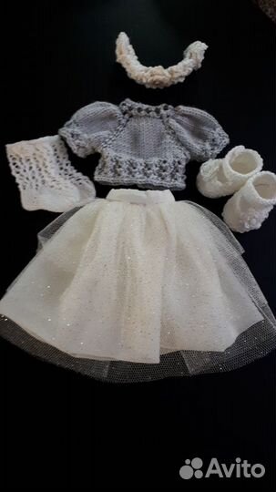 Вязанная одежда для кукол Паола Рейна