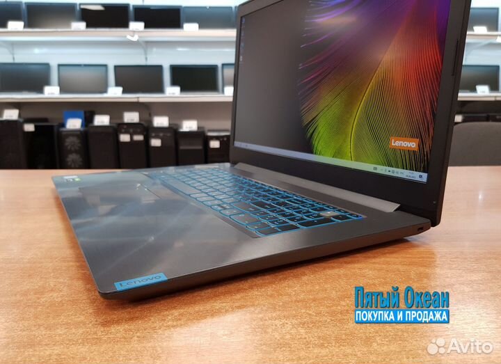 Игровой ноутбук Lenovo FHD 17, Core i5 9300H, GTX