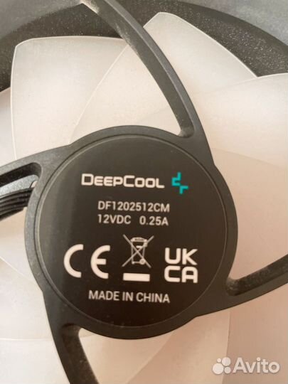 Вентилятор deepcool 120