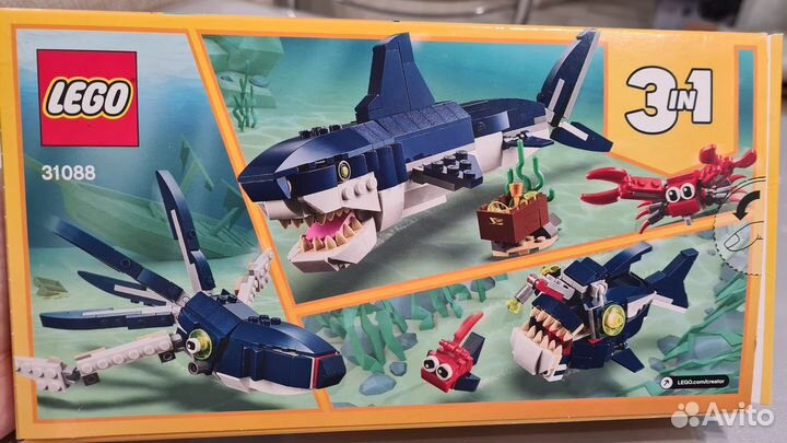 Lego Creator 31088 акула