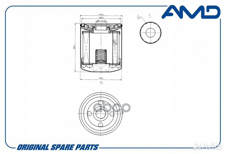Фильтр масляный haval (F7) (1,5) (2019) (Jolio