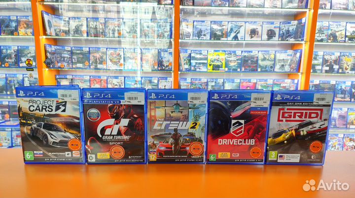 Игры для Playstation 4 Подборка гонок