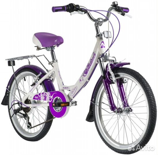 Детский велосипед novatrack Girlish line-20