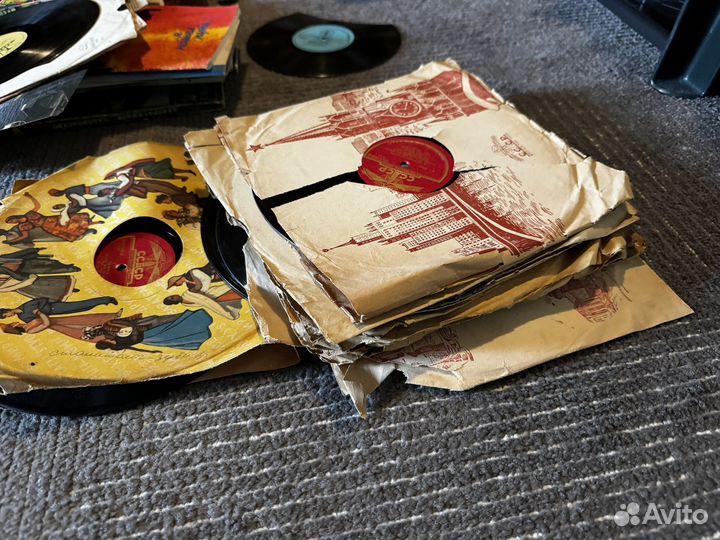 Виниловые пластинки СССР