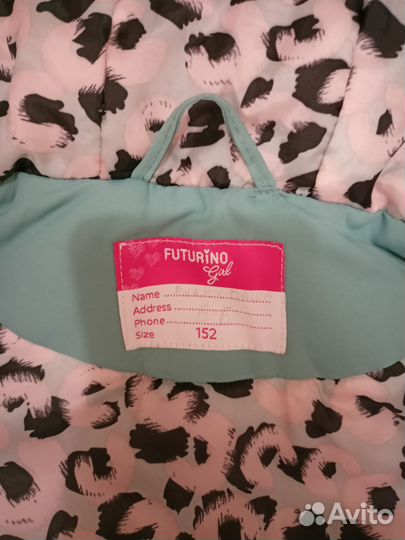 Куртка р.152 весна -осень для девочки