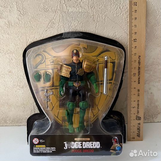 Judge Dredd Jada Toys фигурка Судья Дредд