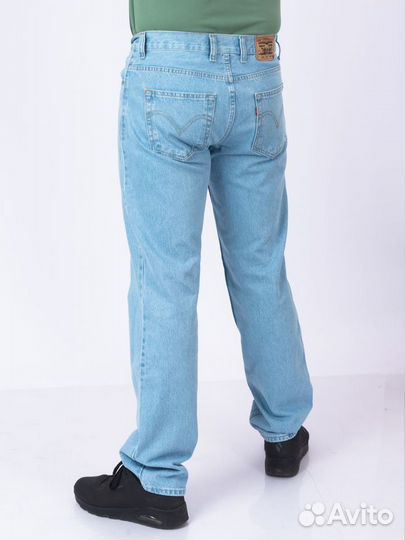 Джинсы Levis 630 светло-голубые