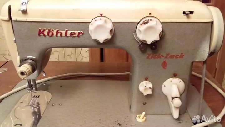 Швейная машинка ножная Kohler (Кёхлер ) Zick Zack