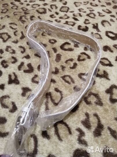 Ремень женский белый