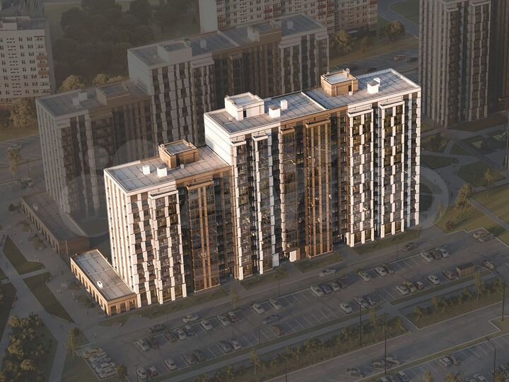 3-к. квартира, 82 м², 12/13 эт.