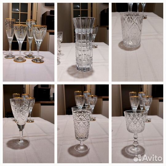 Хрустальные изделия пр-во СССР