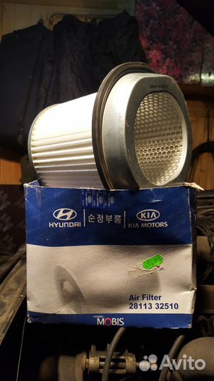 Фильтр воздушный hyundai mitsubishi арт.2811332510