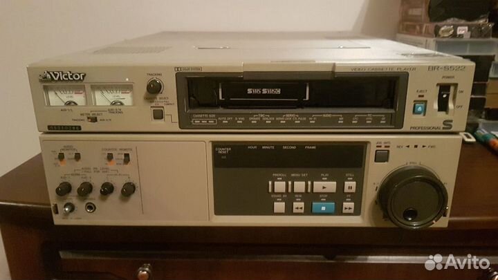 Видеоплеер JVC BR-S522 svhs