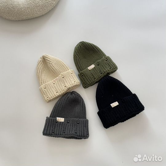 Шапка детская рваная