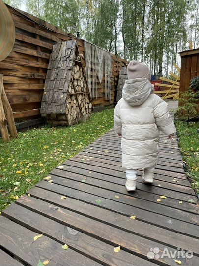 Пуховик пальто детский