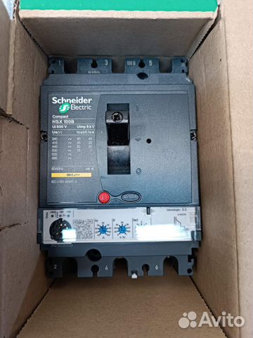 Schneider Electric LV429775 NSX100B micr.2.2 100A