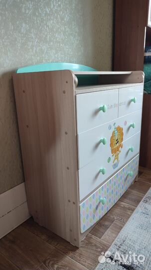 Комод детский с пеленальным столиком