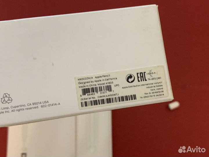 Apple Pencil 100% Оригинальный