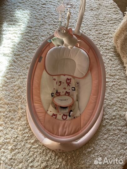 Детские качели шезлонг