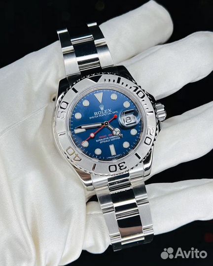 Часы Rolex yacht master blue оригинал noob