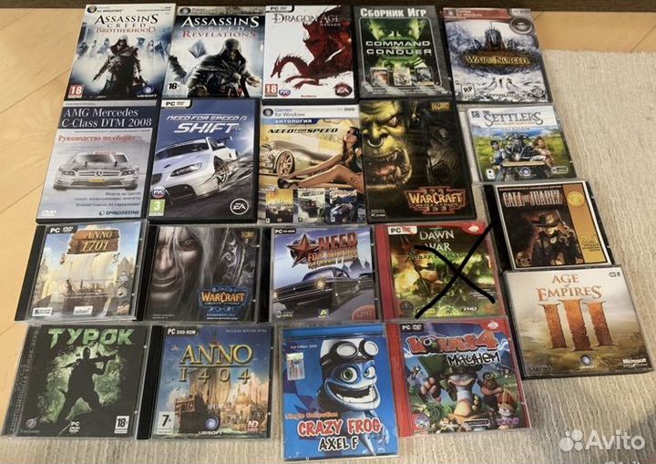 Игры для пк на дисках
