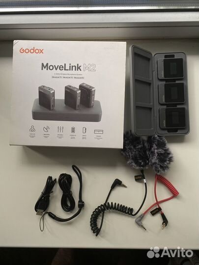 Беспроводная петличка godox movelink m2