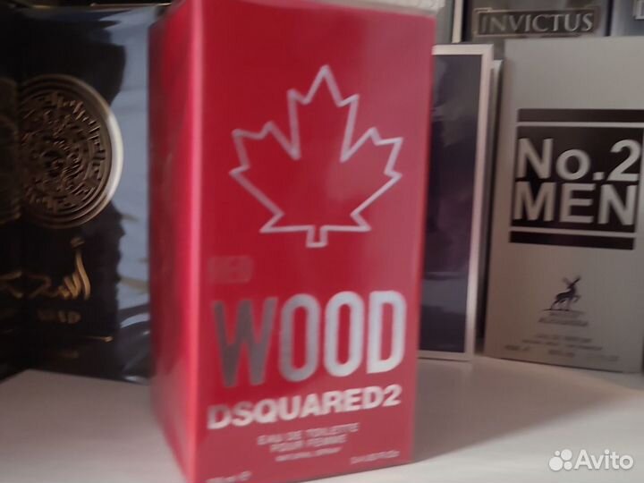 RED wood dsquared 2-100ml Оригинал