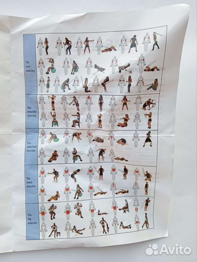 Набор резинок для фитнеса трубчатых эспандеров