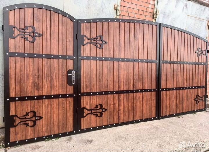 Кованые ворота и калитки