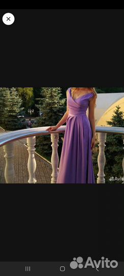 Вечернее платье в пол