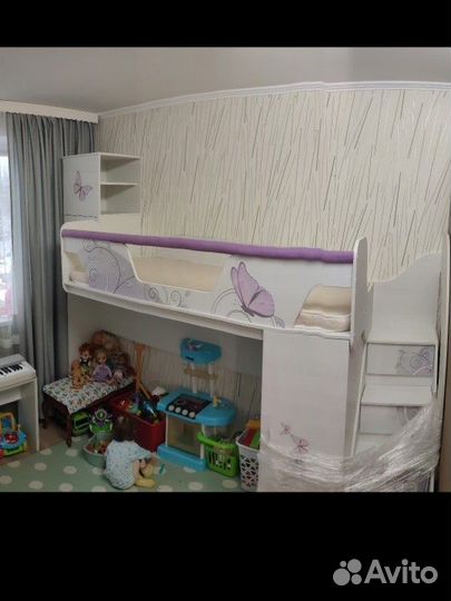 Детская кровать Леди сканд для девочки