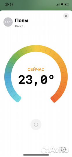 HomeKit термостат