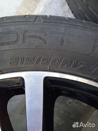 Колеса 215/50/17 Dunlop