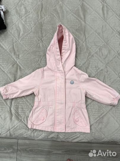 Куртка для девочки демисезонная (парка) 74 р