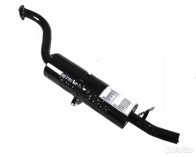 Глушитель основной ваз 2104 без насадки