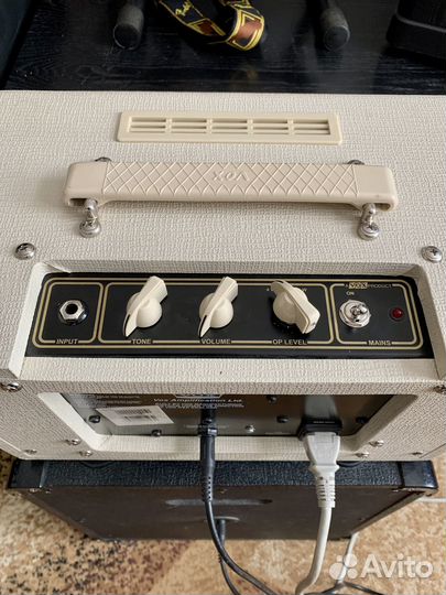 Ламповый усилитель VOX AC4TVH c колонкой Marshall