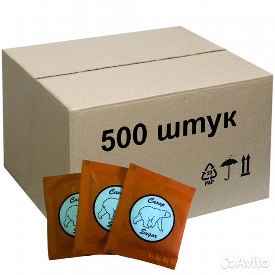 Сахар 5 грамм в стиках порционный