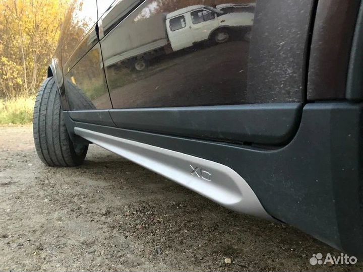 Накладки на пороги TUV Volvo XC90