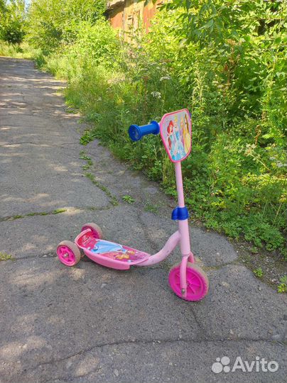 Самокат детский трехколесный бу