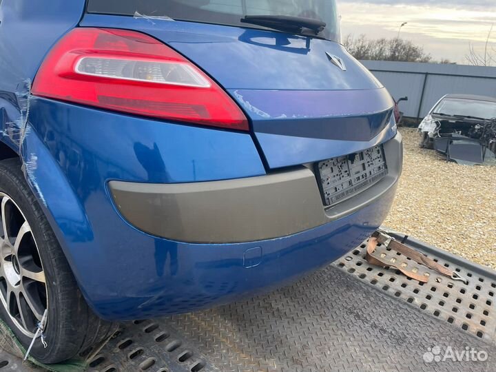 Задний бампер в сборе renault megane 2