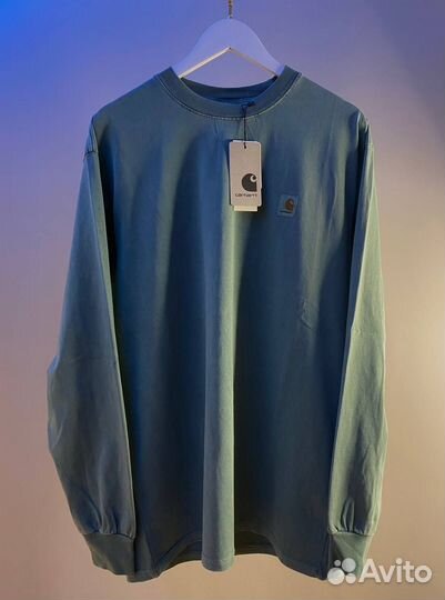 Лонгслив Carhartt на руках два цвета