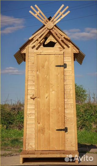 Уличный туалет с установкой Я212