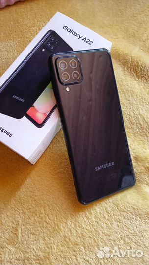 Смартфон Samsung Galaxy A22 5G 4/128GB Black