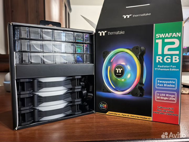 Thermaltake Swafan 12 RGB - 24штуки