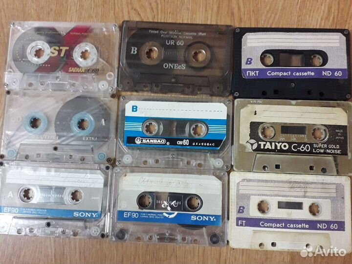 Аудиокассеты неизвестных производителей