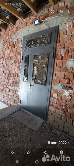 Бэушный железный дверь наружный