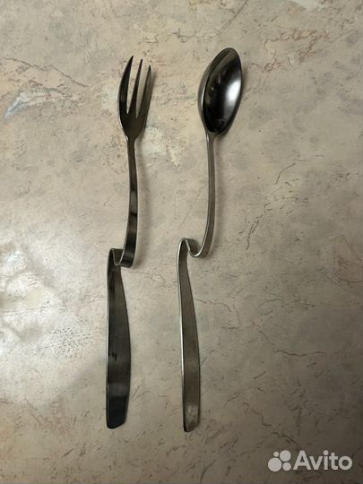 Ложка и вилка для солений