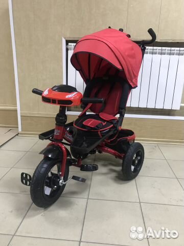 Велосипед трехколесный BMW 12/10 красный.Обмены