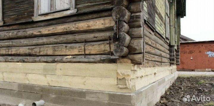 Подьем дома/ крыши пристройки