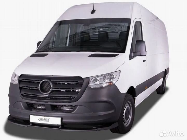 Корпус фары левый mercedes-benz sprinter 19+ галоген